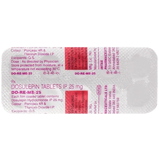 do re me 25mg tablet 10's